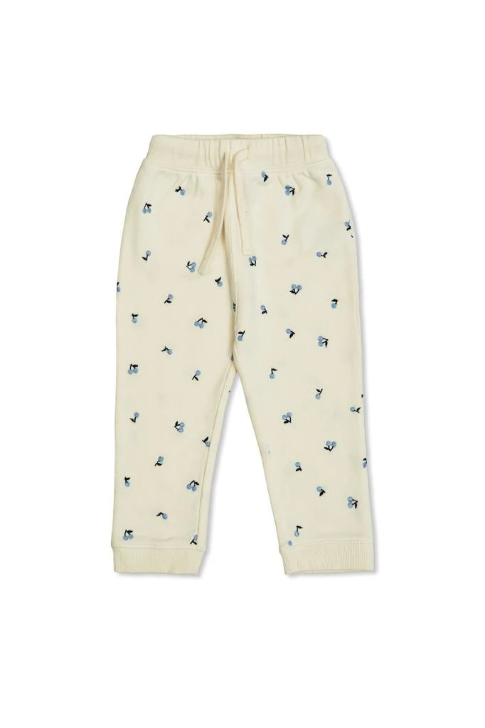 Bonpoint Bonpoint Bambo Cherry Embroidered Jogging Pants 1