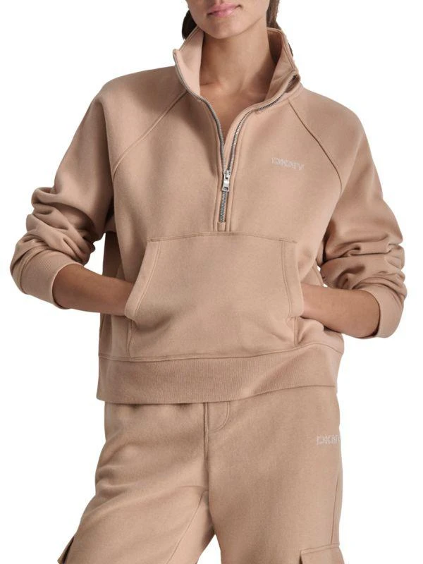 DKNY Quarter Zip Sweatshirt 4