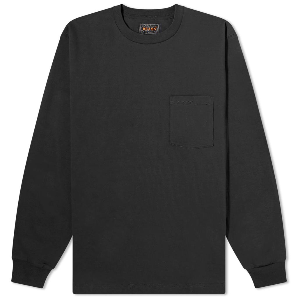 BEAMS PLUS Beams Plus Long Sleeve Multi Stripe Pocket T