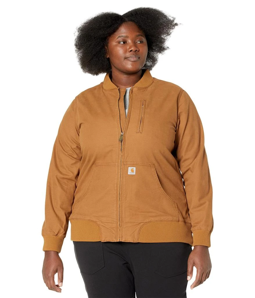 Carhartt Plus Size Rugged Flex Relaxed Fit Canvas Jacket 1