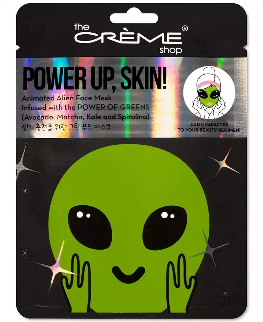 The Crème Shop Power Up, Skin! Animated Alien Face Mask 1