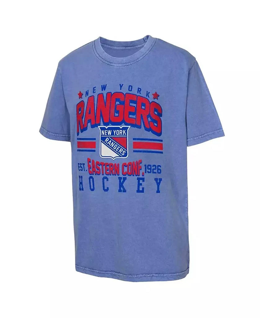 Outerstuff Big Boys and Girls Royal New York Rangers Sure Short T-Shirt 2