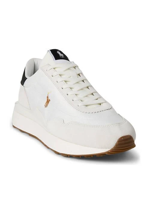 Ralph Lauren Train 89 Suede-Paneled Sneakers