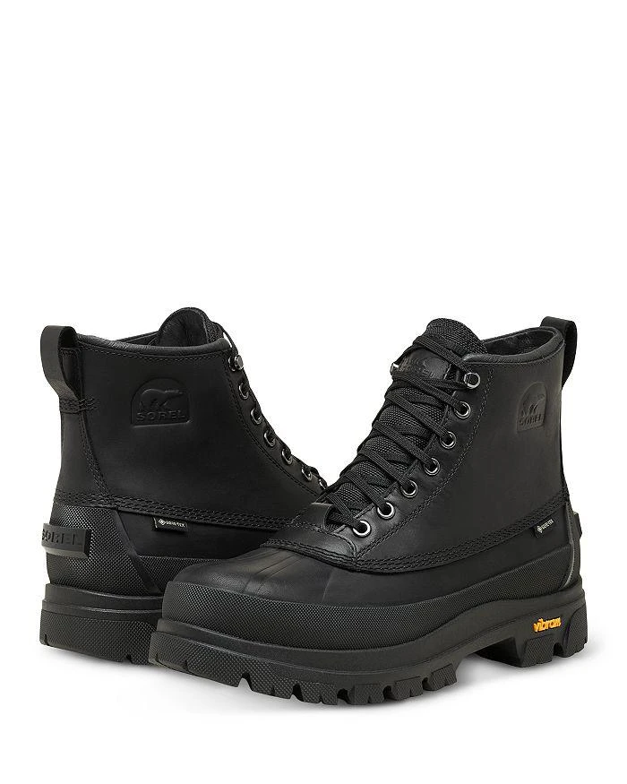 Sorel Men\'s Charcoal Lace-Up Boots Amazon.com | SOREL Men main image 3