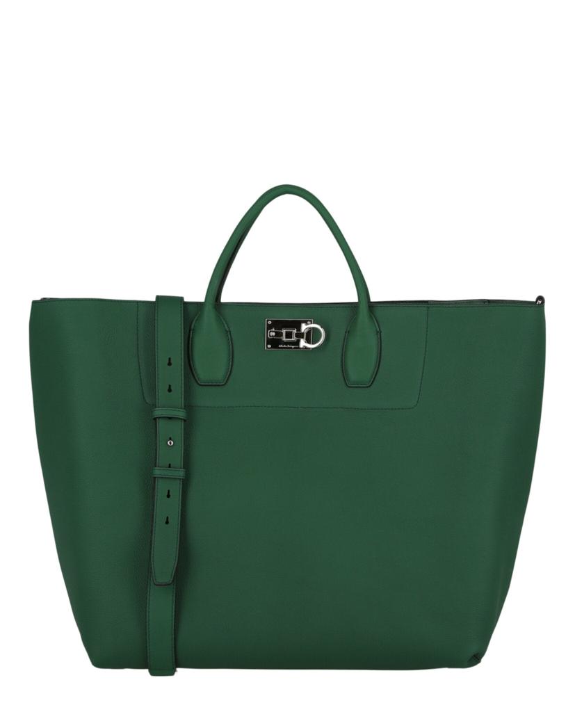 トートバッグ Ferragamo The Studio Large Leather Tote Salvatore Ferragamo The Studio Large Leather Tote - Tote