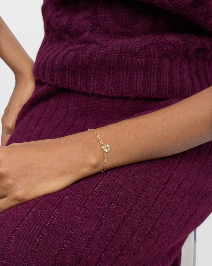 POPPY FINCH 14K Yellow Gold Bloom Link Bracelet 2