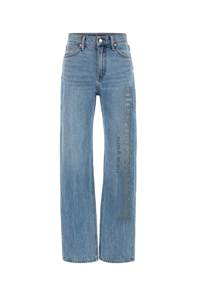 【ALEXANDER WANG】Jeans with pre-styled thong /デニム パンツ Alexander Wang Jeans With Pre-styled Thong - Pants - BeyondStyle