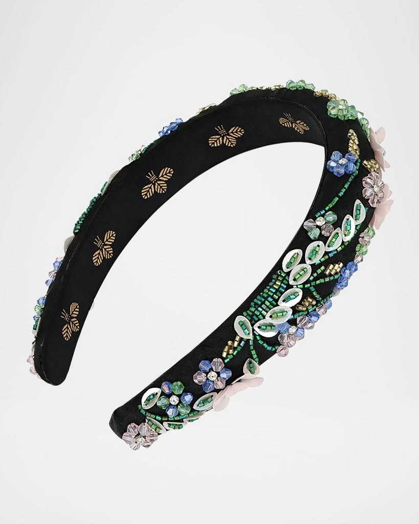 L. Erickson Laine Flower Embellished Headband 1