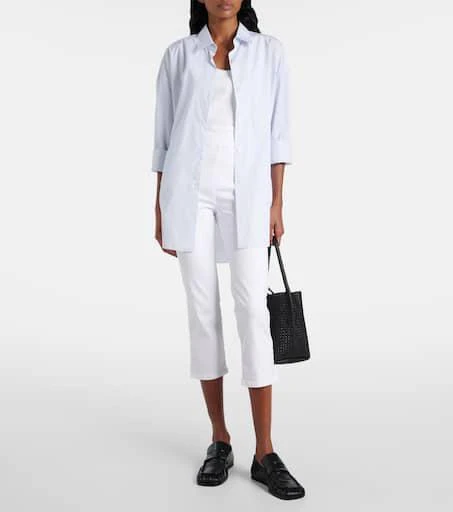 FRAME Jetset cotton-blend capri pants 2