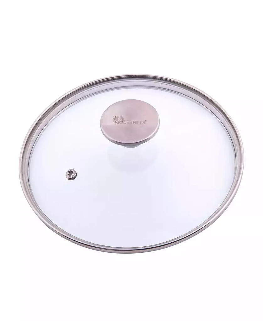 Victoria Glass Lid with Stainless Steel Knob for 6.5" Skillet 2