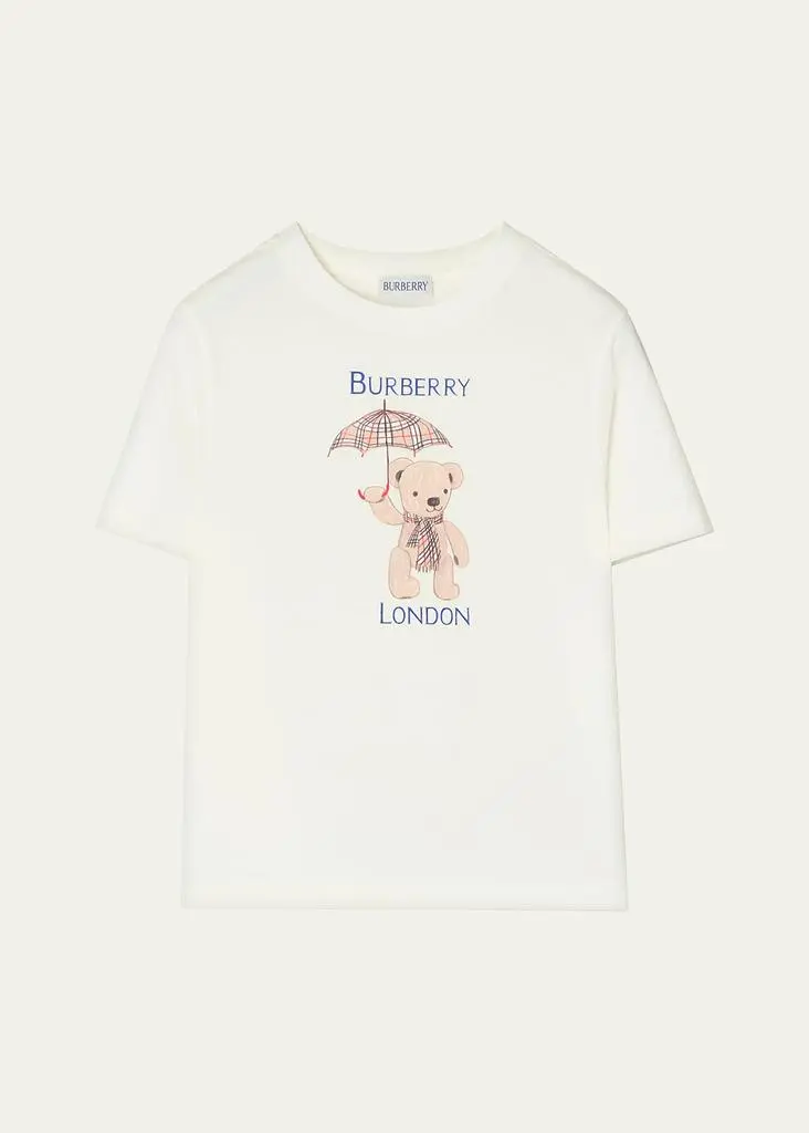 Burberry Boy's London Bear Cotton T-Shirt, Size 6M-3
