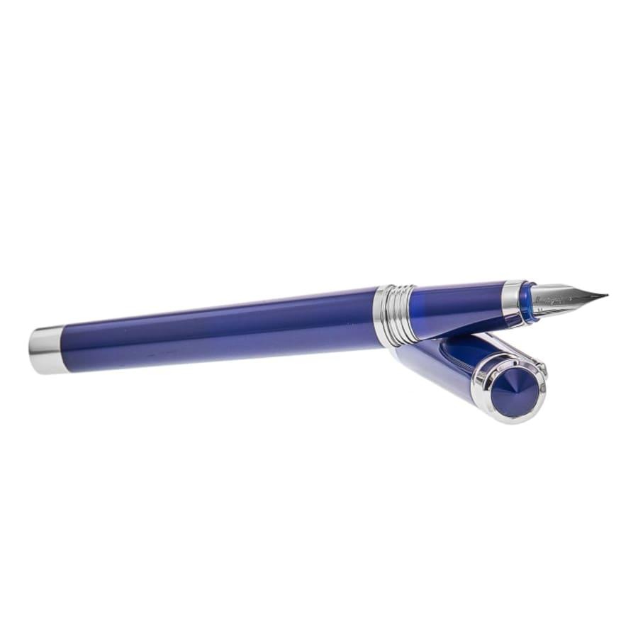 Montegrappa Parola Medium Nib Navy Blue Fountain Pen ISWOT3AD