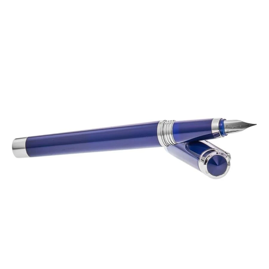 Montegrappa Parola Medium Nib Navy Blue Fountain Pen ISWOT3AD 1