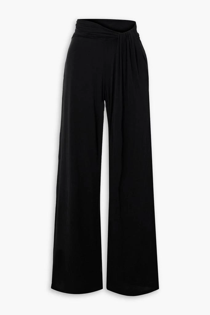 GAUGE81 Loutro stretch-jersey straight-leg pants 1