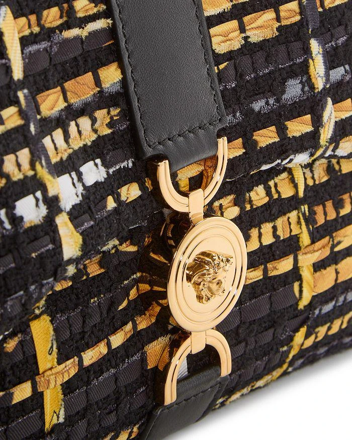Versace Kleio Tweed Shoulder Bag 6