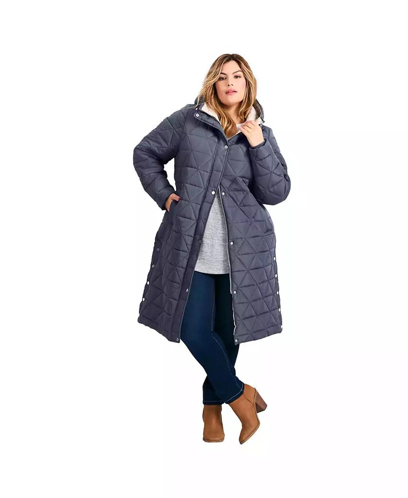 AVENUE Women's Quinn Longline Puffer Jacket