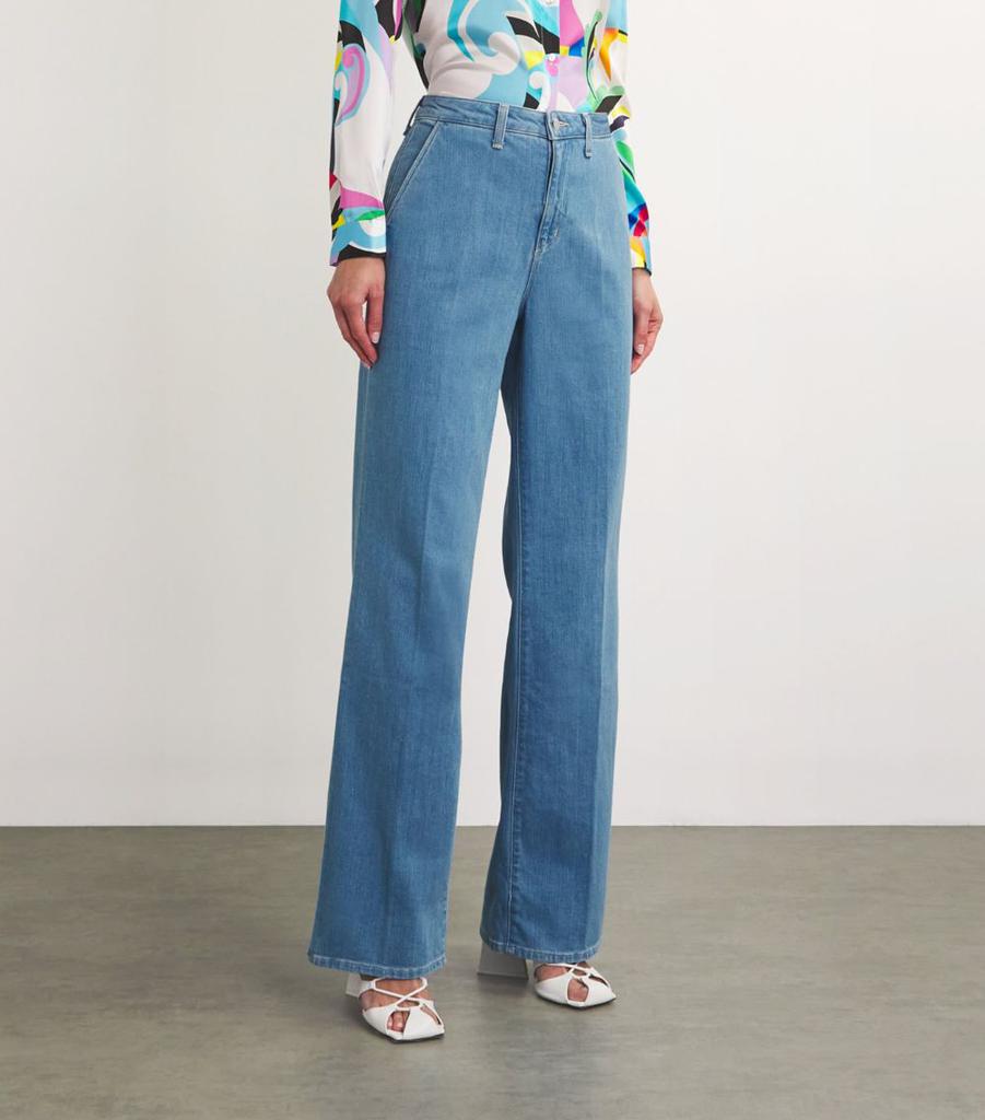 Online Paige Weston High Waisted Flare Jeans