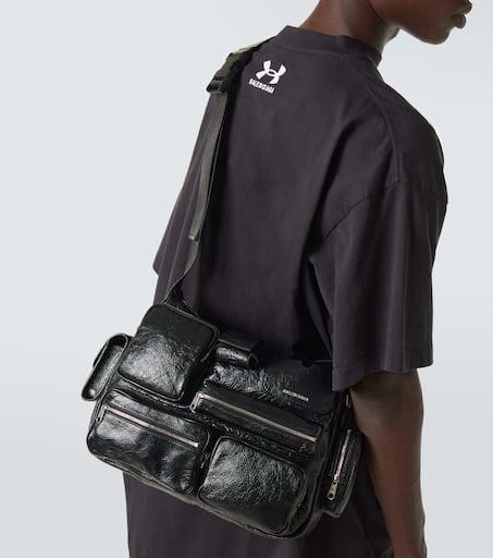 Balenciaga Superbusy leather messenger bag 2