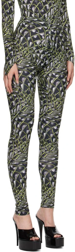 Maisie Wilen Black & Green Body Shop Leggings 2