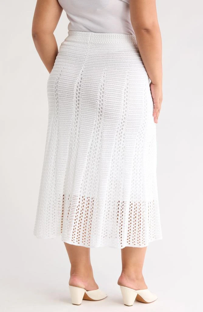 Vince Godet Organic Cotton Crochet Skirt - Dresses & Skirts - BeyondStyle