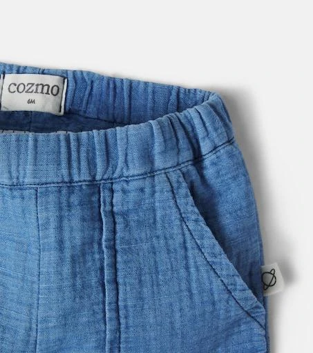 Cozmo Baby Mario cotton gauze pants 3