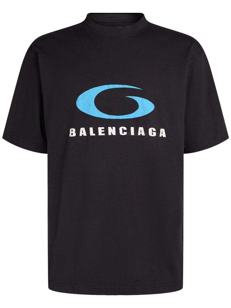 Tシャツ・カットソー Balenciaga Faded Blue Political Campaign T-Shirt Balenciaga Faded blue Political Campaign T-shirt - T-Shirts