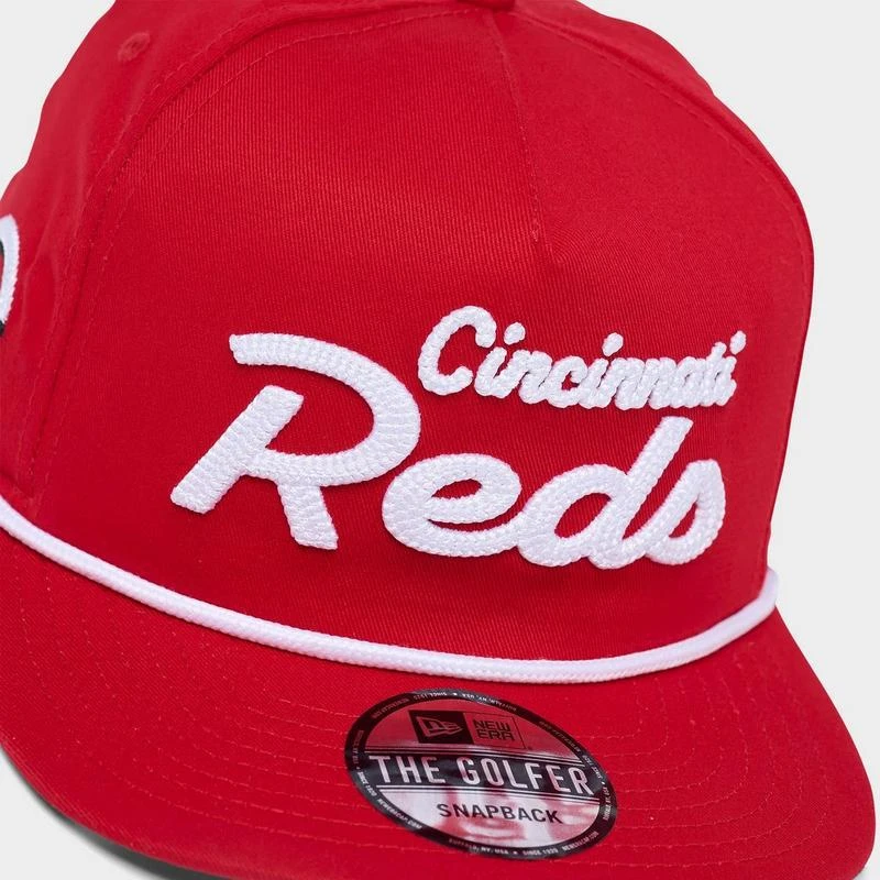 New Era New Era Cincinnati Reds MLB The Golfer Snapback Hat 4