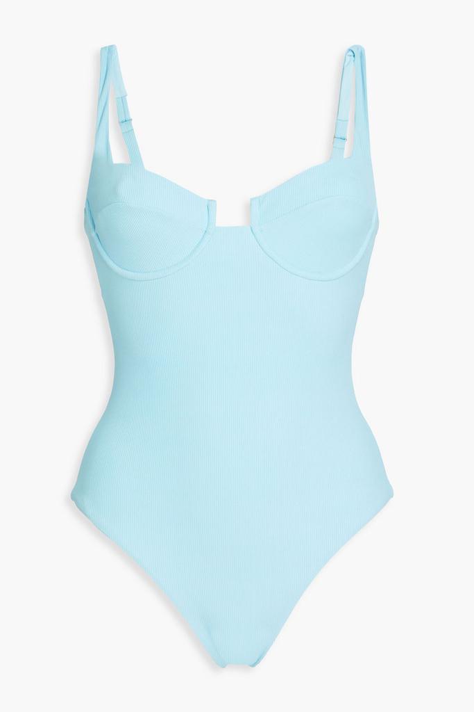 MELISSA ODABASH San Remo ribbed underwired swimsuit
