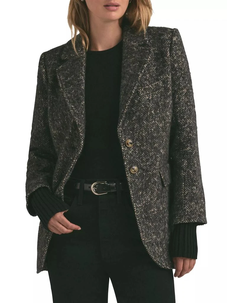Favorite Daughter The City Wool-Blend Single-Breasted Blazer 4