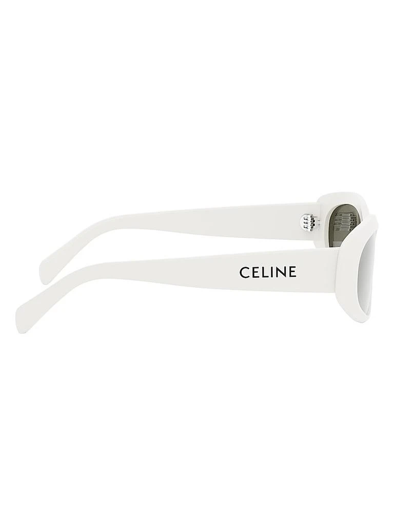 Celine Monochroms 57MM Geometric Sunglasses 8