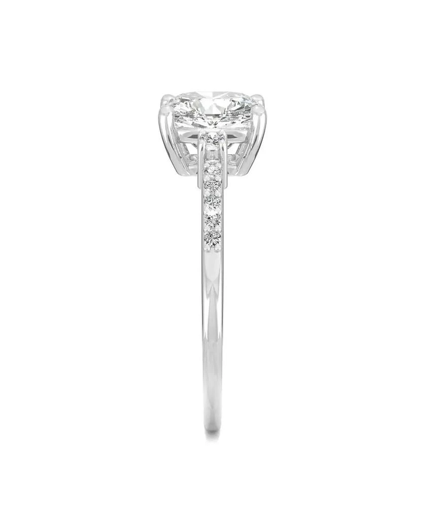 Charles & Colvard Moissanite Cushion Engagement Ring 1-3/4 ct. t.w. Diamond Equivalent in 14k White Gold 5