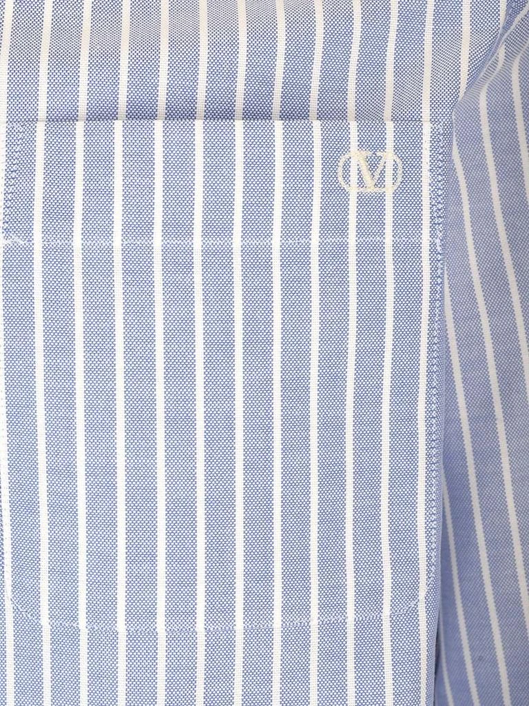 Valentino Valentino Striped Button-Up Shirt 4