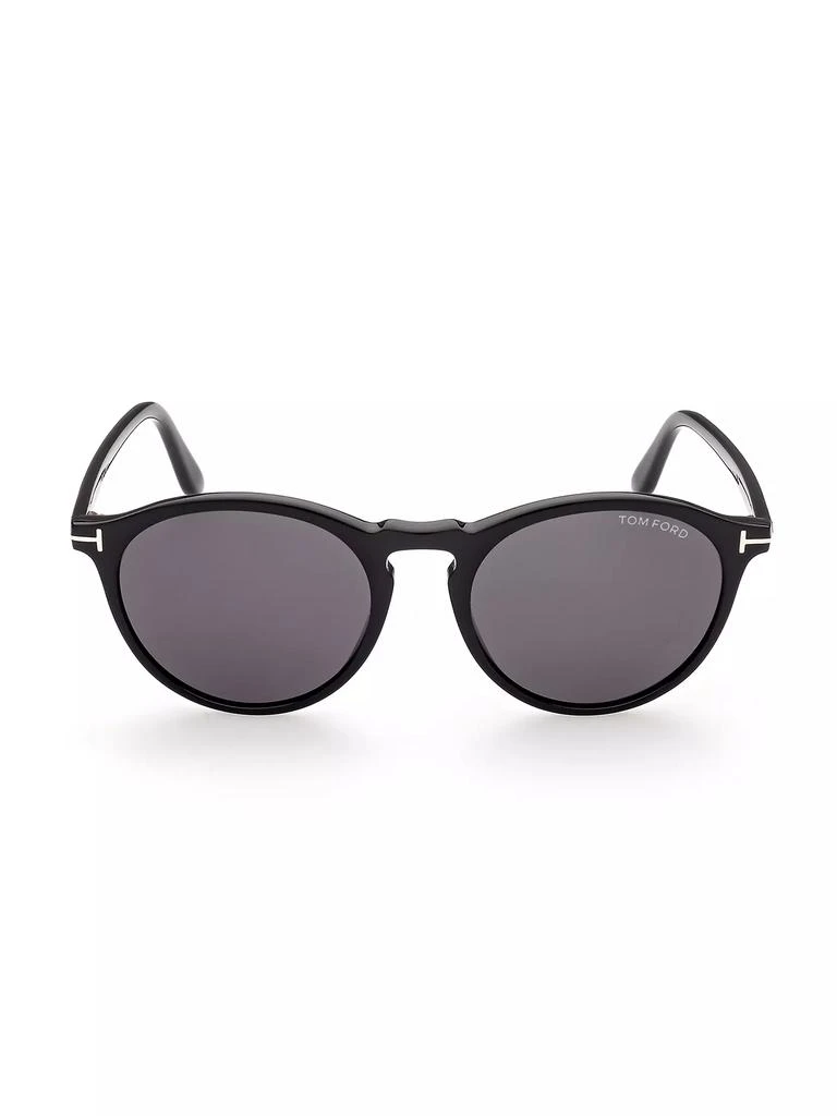 Tom Ford Aurele 52MM Round Sunglasses 2