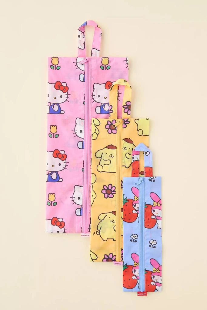 Baggu BAGGU 3D Zip Pouch Set 1
