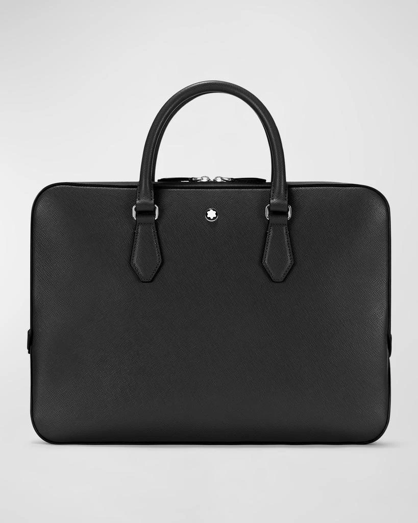 MontBlanc Men's Sartorial Slim Leather Briefcase 1