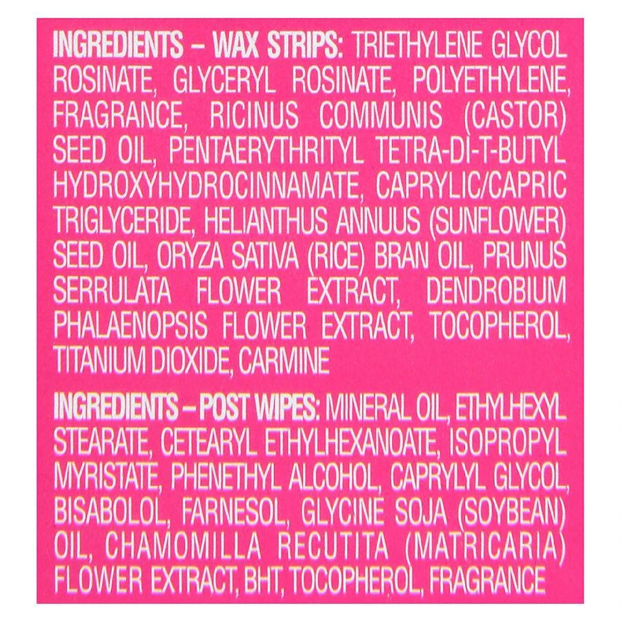 Nair Wax Ready-Strips Face 2