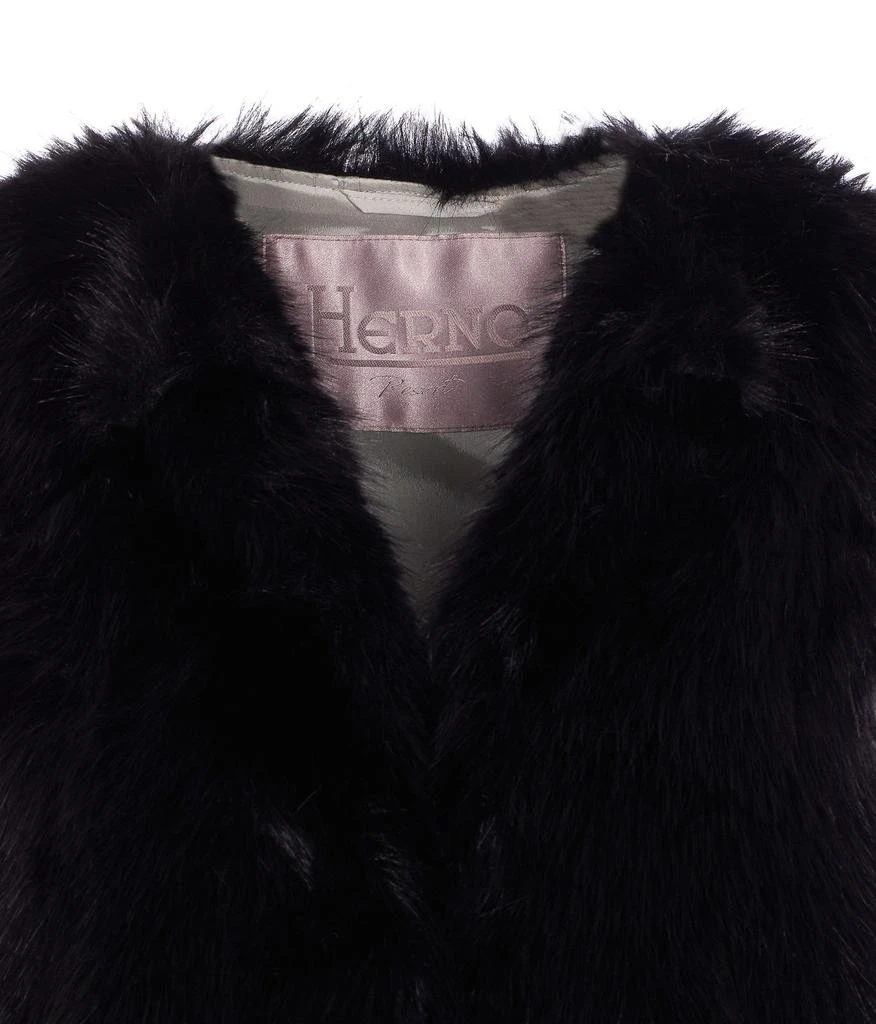 Herno Herno Faux-Fur Sleeveless Gilet 4