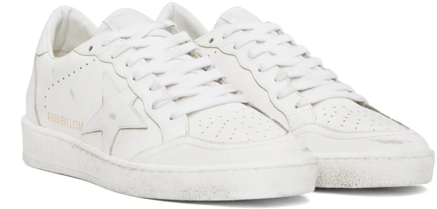 Golden Goose White Ball Star Sneakers 4