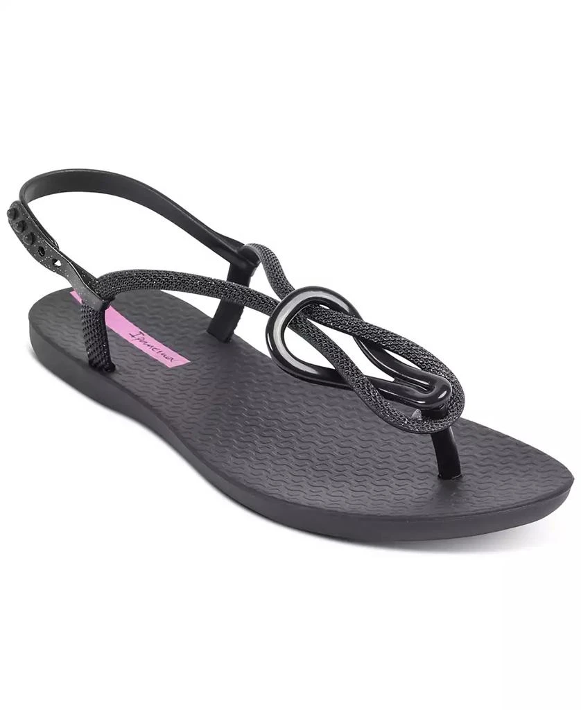 Ipanema Women's Trendy T-strap Flat Sandals 1