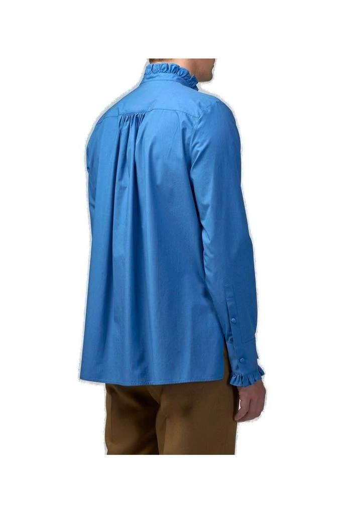 Valentino Valentino	Ruffle Detailed Button-Up Shirt 2