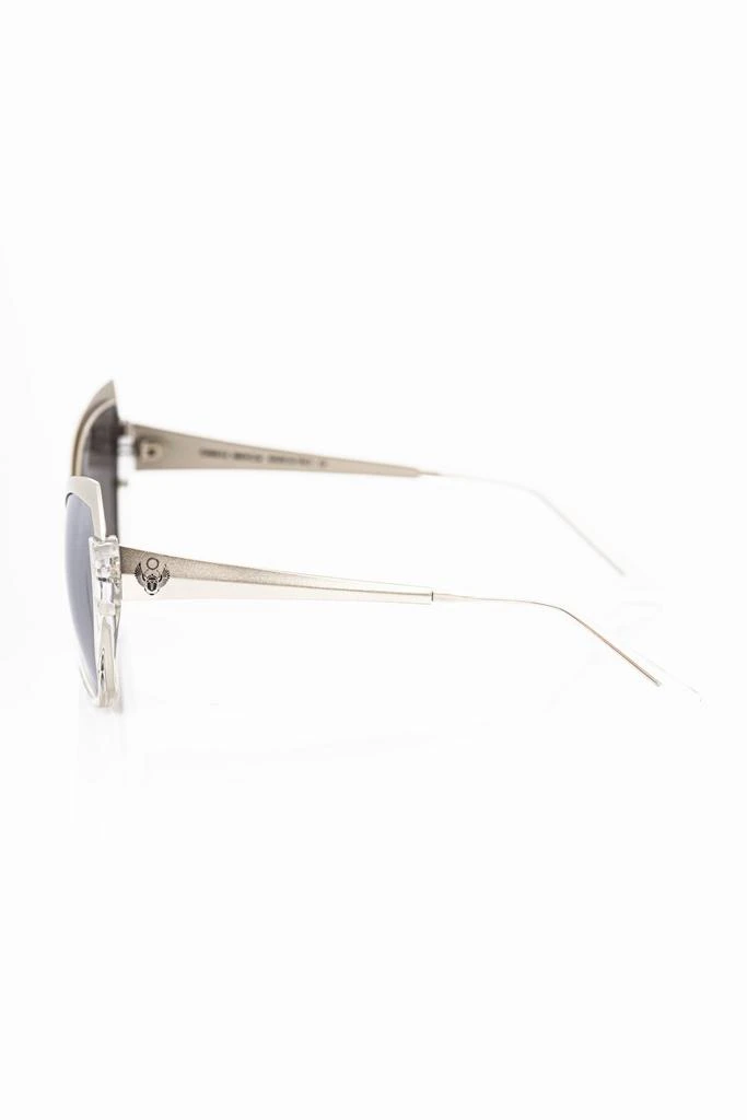 FRANKIE MORELLO Frankie Morello Gray Acetate Sunglasses 3