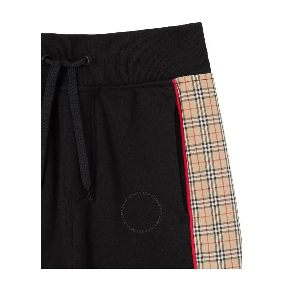Burberry Boys Black Jonah Panel Cotton Shorts 3