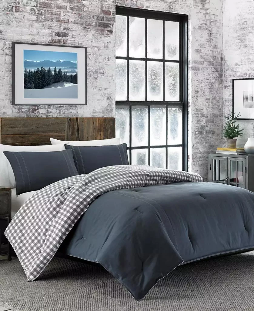 Eddie Bauer Kingston Cotton Reversible 2 Piece Comforter Set 2