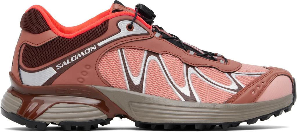 Salomon Burgundy & Pink XT-Whisper Sneakers 1