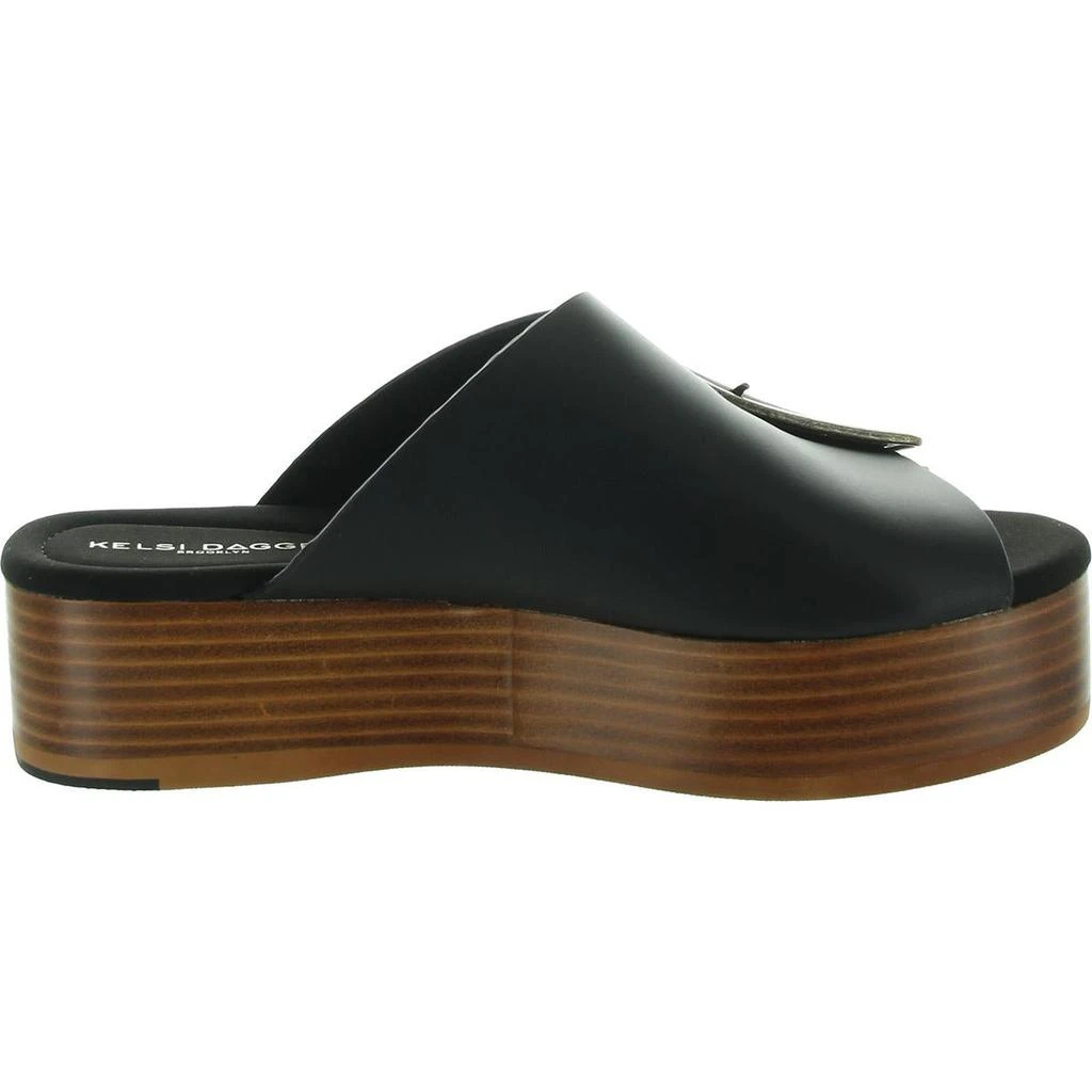 Kelsi Dagger Dover Womens Buckle Leather Platform Sandals 2