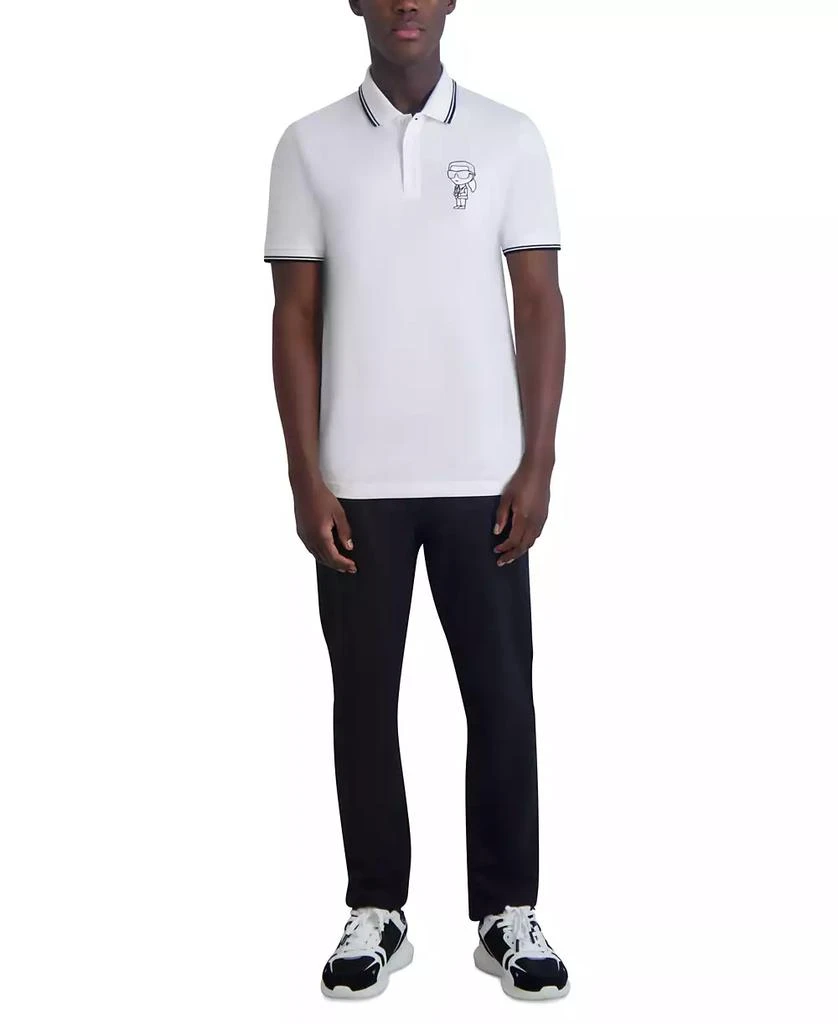 Karl Lagerfeld Paris Men's Karl Character Polo Shirt 5