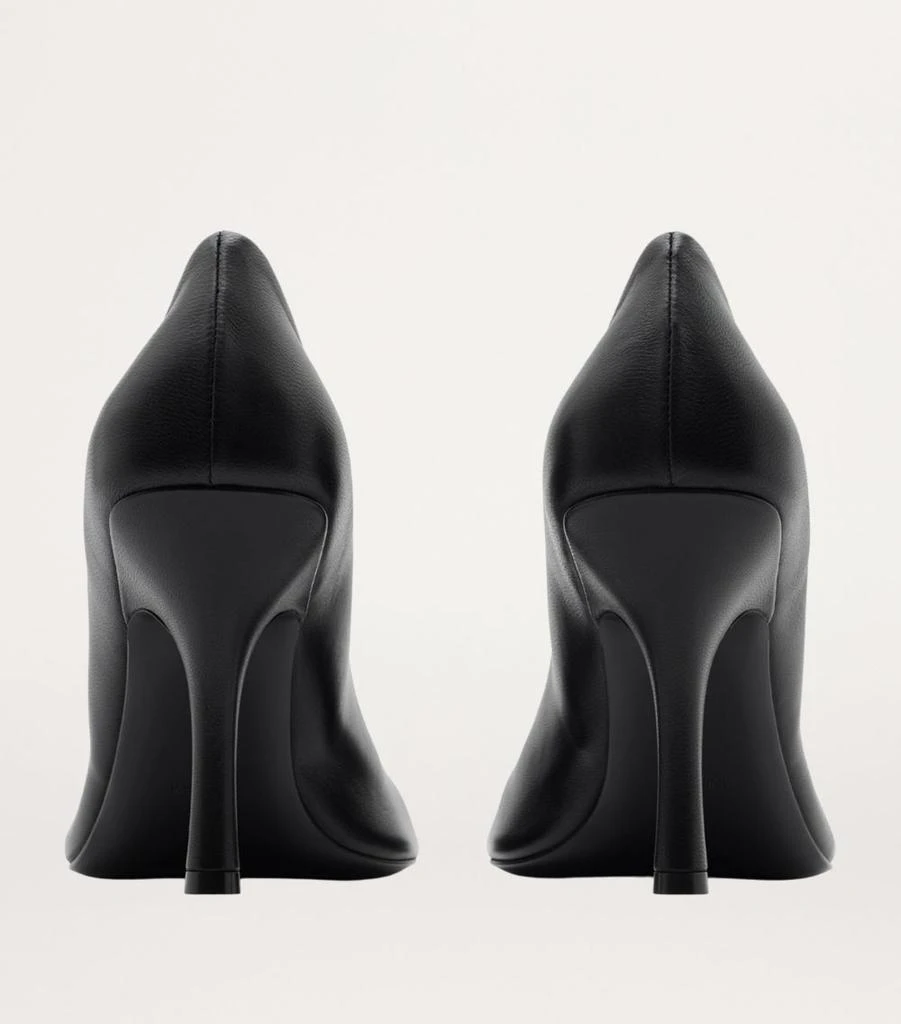Burberry Leather Duck Pumps 90 3