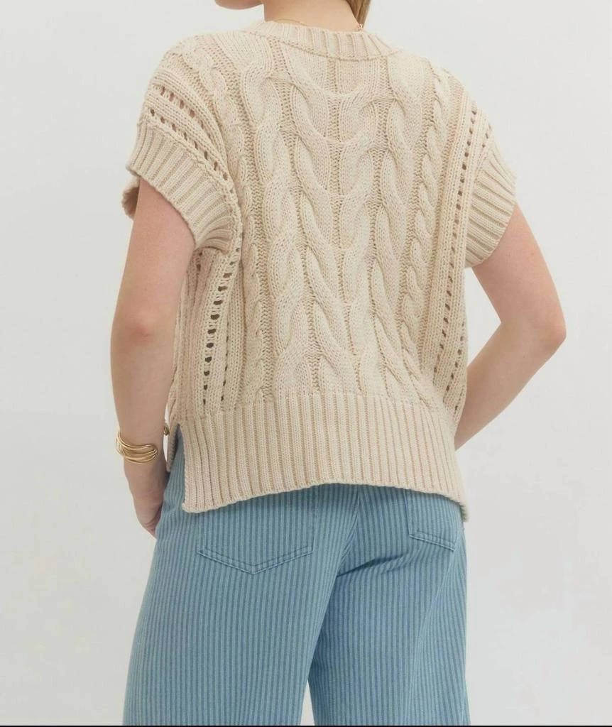 entro Entro - Sweater Vest Top 3