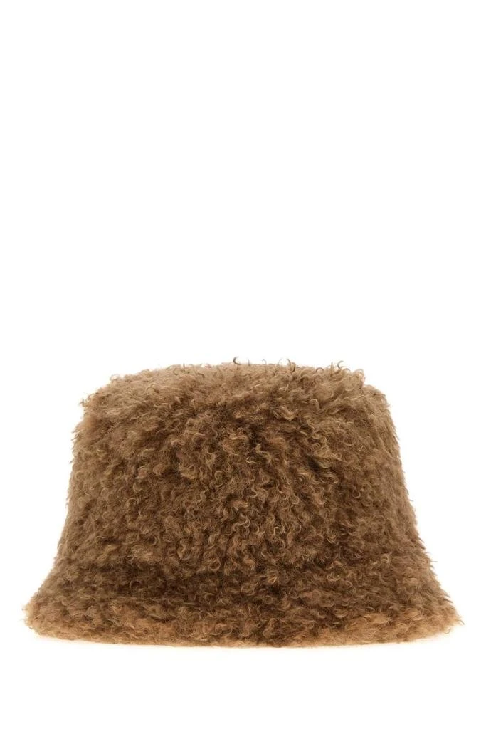 Moncler Logo Patch Teddy Bucket Hat – On Sale Now with Up to 11