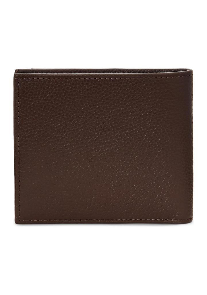 Ralph Lauren Pebbled Leather Billfold Wallet
